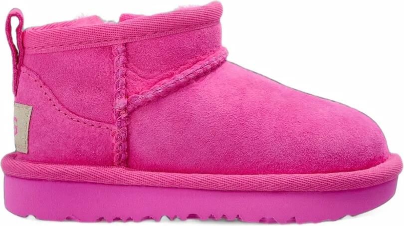UGG Kids Classic Ultra Mini boots Roze - Foto 3