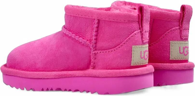 UGG Kids Classic Ultra Mini boots Roze - Foto 4