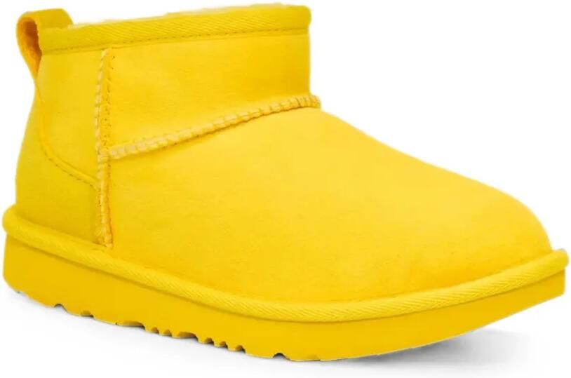 UGG Kids Classic Ultra Mini laarzen Geel