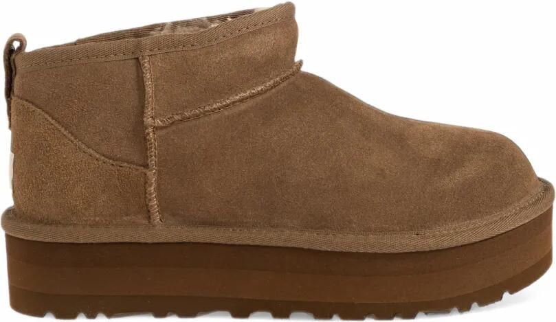 UGG Kids Classic Ultra Mini platform boots Bruin - Foto 4