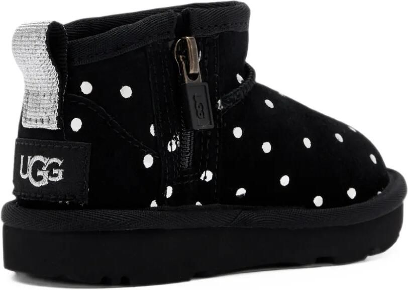 UGG Kids Classic Ultra Mini shiny-dot boots Zwart - Foto 3