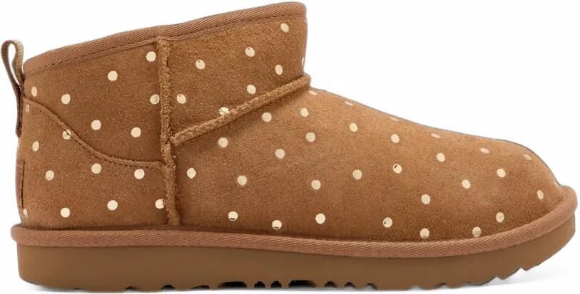 UGG Kids Classic Ultra Mini shiny dots boots Bruin - Foto 4