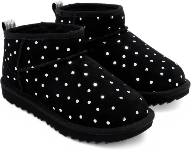 UGG Kids Classic Ultra Mini Shiny Dots boots Zwart