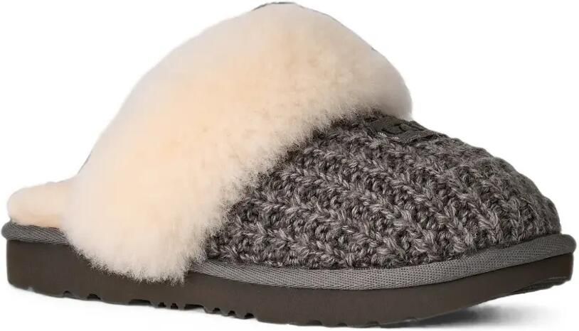 UGG Kids Cozy II knit slippers Grijs