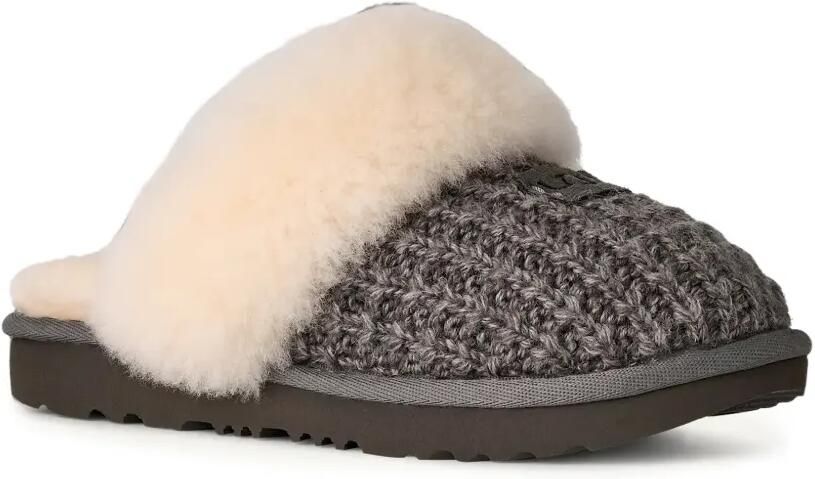 UGG Kids Cozy II knit slippers Grijs