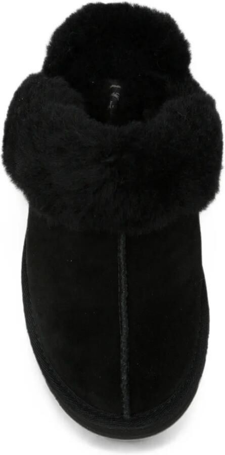 UGG Kids Disquette suède slippers Zwart - Foto 3