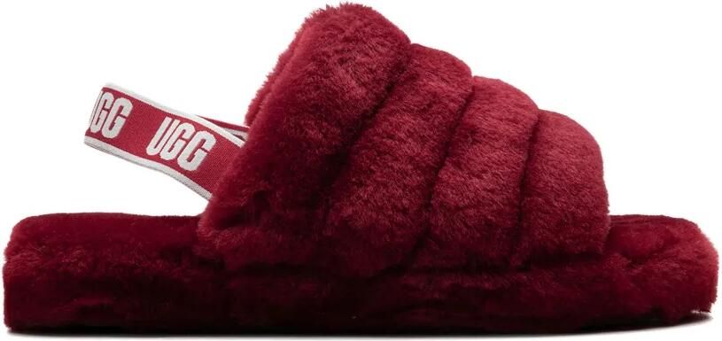 UGG Kids Fluff Yeah sandalen Rood