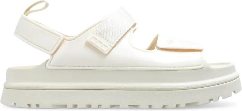 UGG Kids GoldenGlow sandalen met klittenband Beige - Foto 4