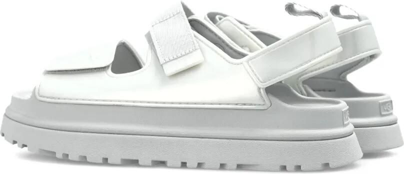 UGG Kids GoldenGlow sandalen met klittenband Zilver - Foto 4