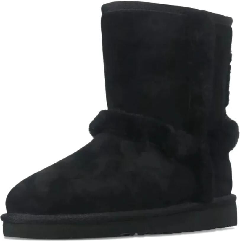UGG Kids Hadley Il suède laarzen Zwart