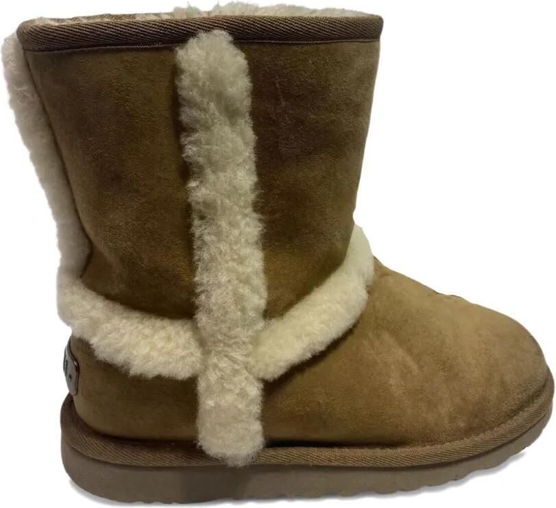 UGG Kids Hadley PS "Chestnut" enkellaarzen Bruin