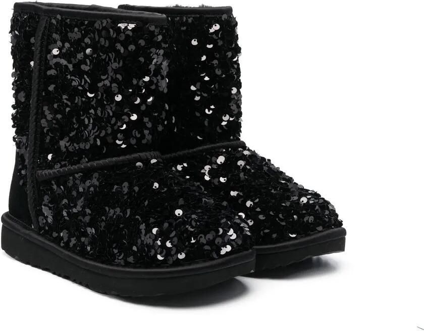 UGG Kids Laarzen met chunky pailletten Zwart