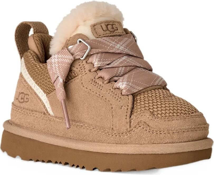 UGG Kids logo-tongue low-top sneakers Beige