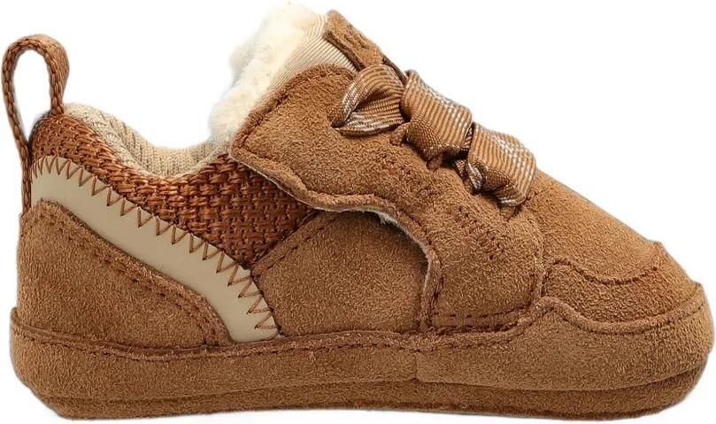UGG Kids Lowmel leather pre-walkers Bruin - Foto 3
