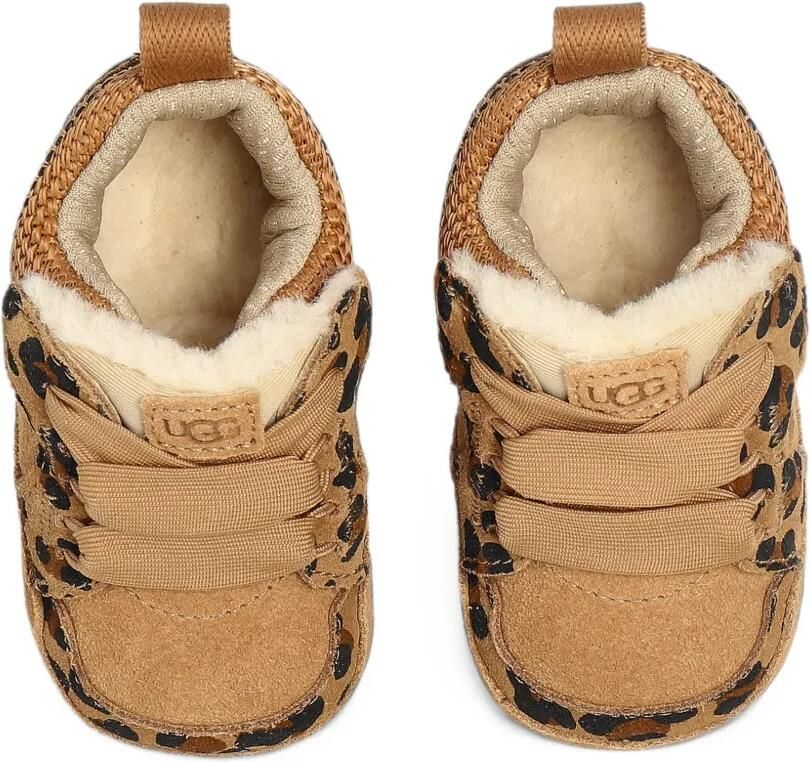UGG Kids Lowmel sneakers met luipaardprint Beige - Foto 2