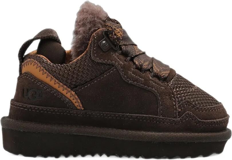 UGG Kids Lowmel sneakers met vlakken Bruin - Foto 3