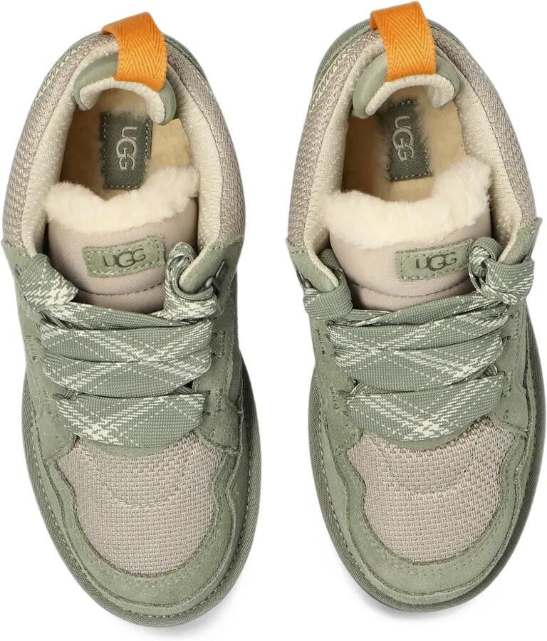UGG Kids Lowmel sneakers met vlakken Groen - Foto 2