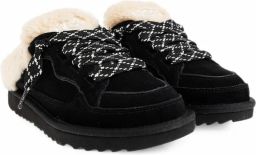 UGG Kids Lowmel loafers met lammy voering Zwart