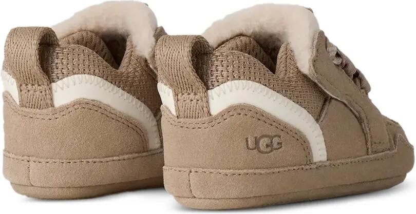 UGG Kids Baby Lowmel suède sneakers Beige - Foto 4