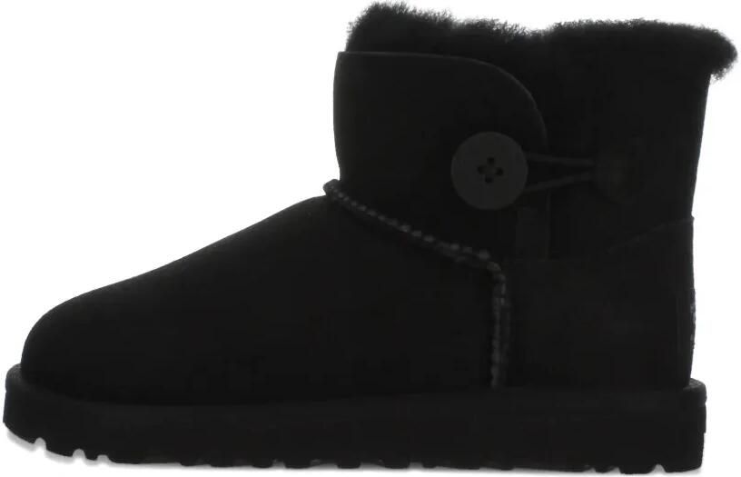 UGG Kids Mini Bailey laarzen met knoop Zwart - Foto 2