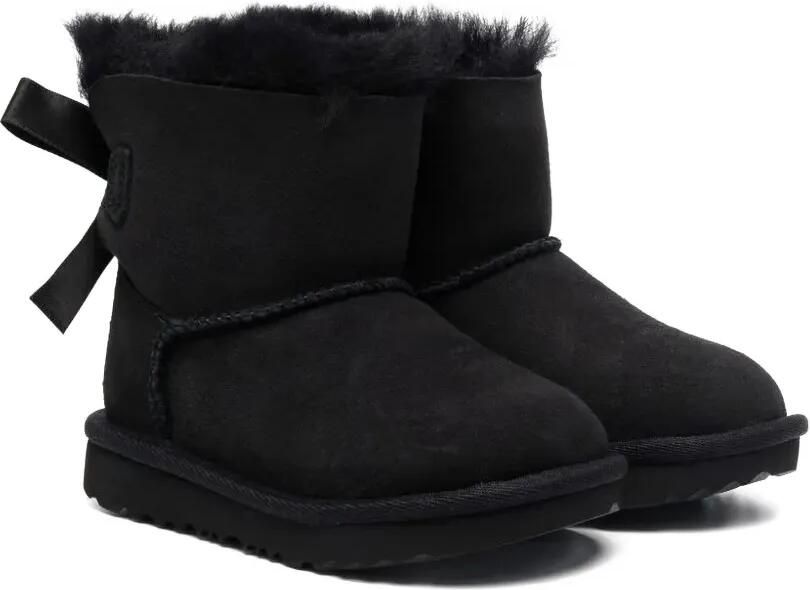 UGG Kids Mini Bailey laarzen verfraaid met strik Zwart