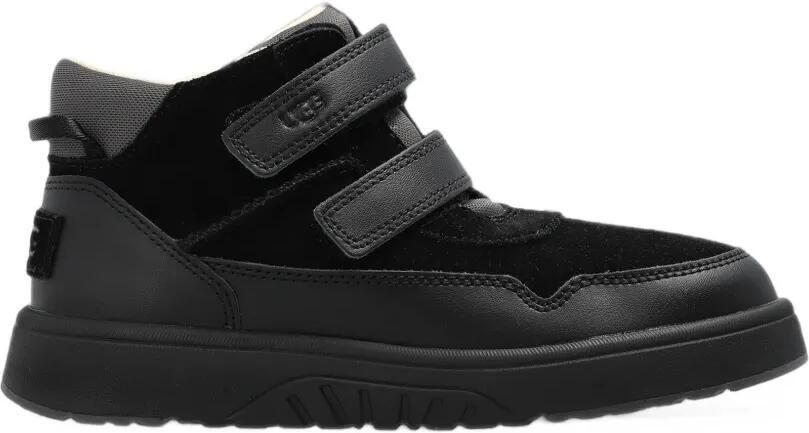 UGG Kids Rennie sneakers met klittenband Zwart - Foto 3