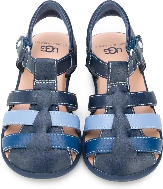UGG Kids Sandalen met colourblocking Blauw - Foto 2