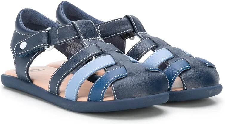 UGG Kids Sandalen met colourblocking Blauw