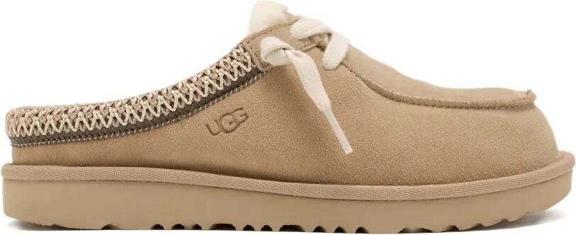 UGG Kids Slippers met afwerking van kant Beige