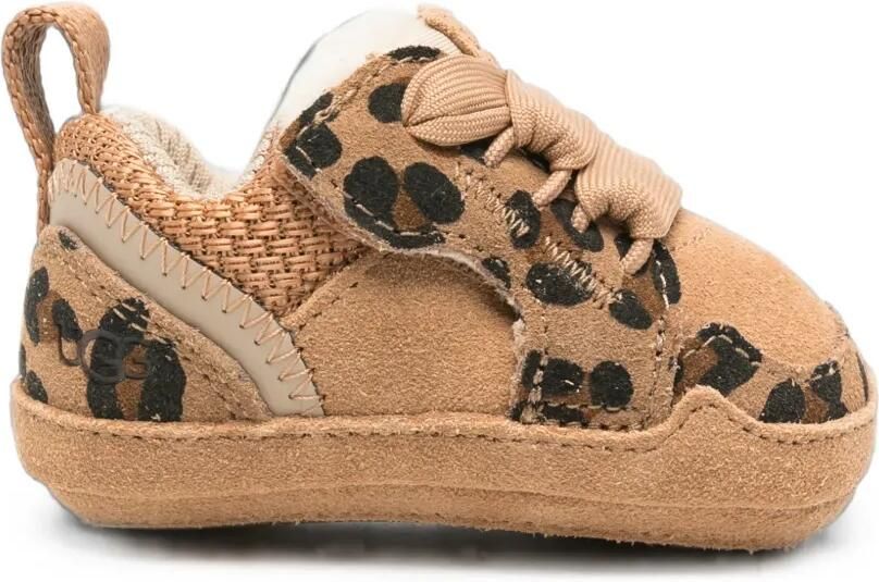 UGG Kids Sneakers met luipaardprint Bruin