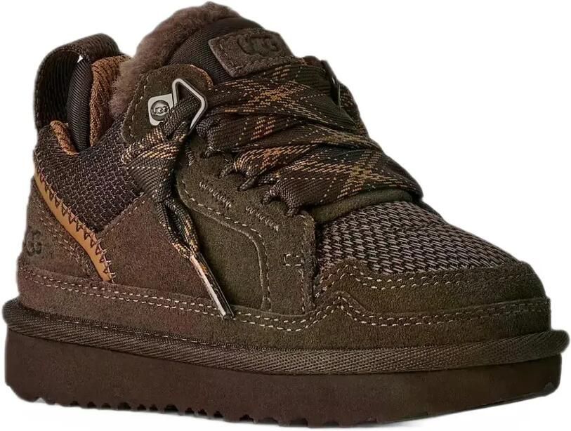 UGG Kids Sneakers met suède vlakken Bruin