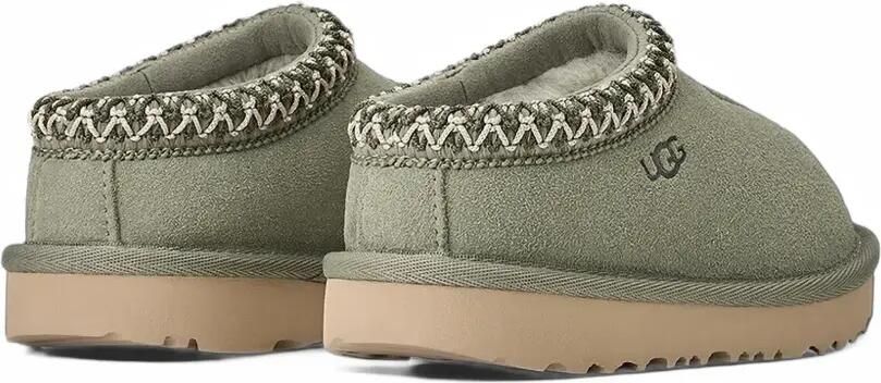 UGG Kids Tas II embroidered slippers Groen