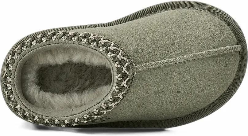 UGG Kids Tas II embroidered slippers Groen - Foto 3