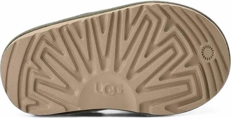 UGG Kids Tas II embroidered slippers Groen - Foto 5