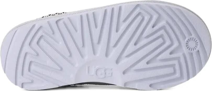 UGG Kids TAS II gevlochten suède slippers Paars - Foto 4