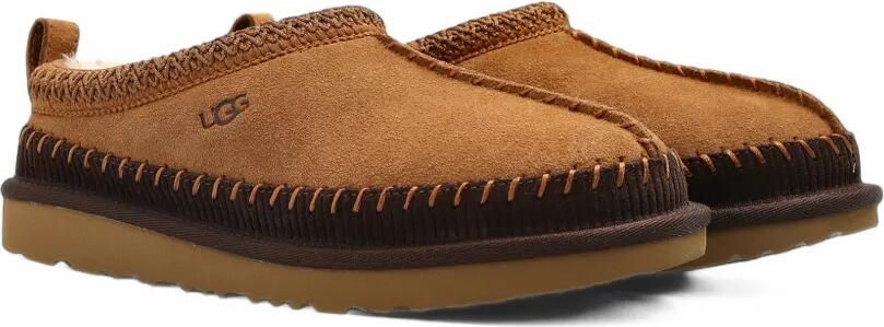 UGG Kids Tas II Heritage suède slippers Bruin