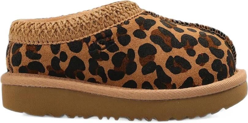 UGG Kids Tas II slippers met luipaard-print Bruin - Foto 3