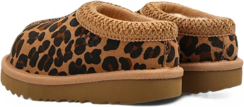 UGG Kids Tas II slippers met luipaard-print Bruin - Foto 4