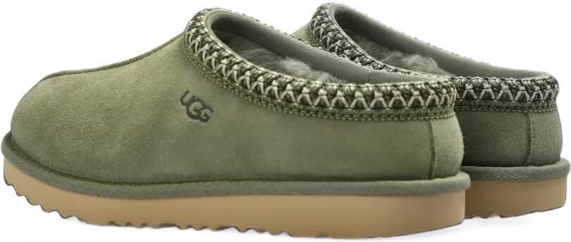 UGG Kids Tas II suède slippers Groen - Foto 4