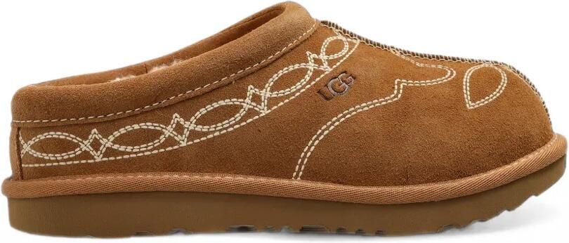 UGG Kids Tas II Western suède muiltjes Bruin