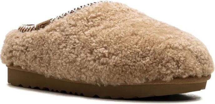 UGG Kids Tas Maxi Curly slippers Beige