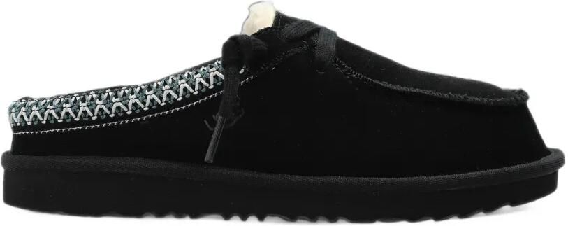 UGG Kids Tas suede slippers Zwart - Foto 3