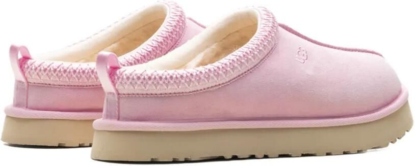 UGG Kids Tazz Dazzle slippers met suède afwerking Roze