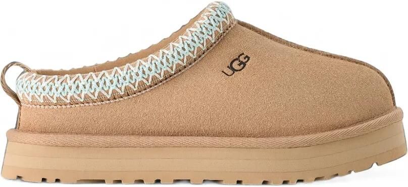 UGG Kids Tazz decorative-stitch slippers Beige - Foto 5