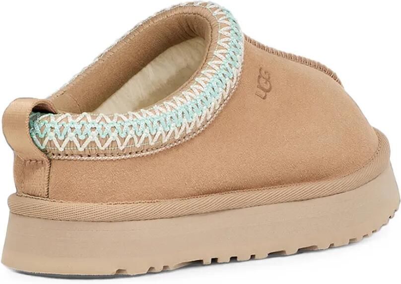 UGG Kids Tazz decorative-stitch slippers Beige - Foto 2