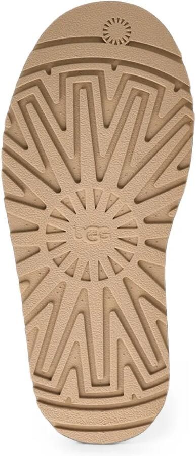 UGG Kids Tazz decorative-stitch slippers Beige - Foto 3