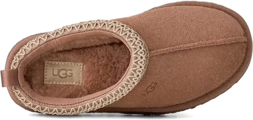 UGG Kids Tazz slippers met plateauzool en afwerking Bruin - Foto 4