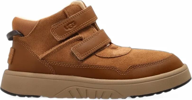 UGG Kids Sneakers met klittenband Bruin - Foto 4