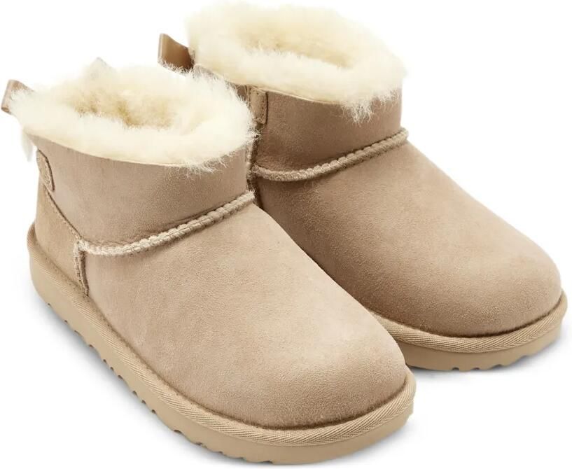 UGG Kids Ultra Mini Bailey Bow laarzen Beige