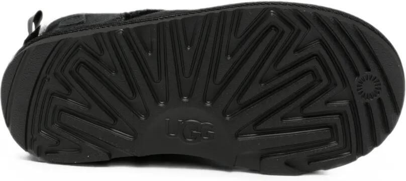 UGG Kids Ultra Mini Bailey suède laarzen met strikdetail Zwart - Foto 3